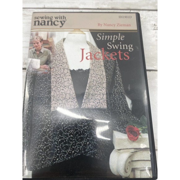 Sewing with Nancy Simple Swing Jackets DVD Nancy Zieman Sewing Instructional - Picture 3 of 12